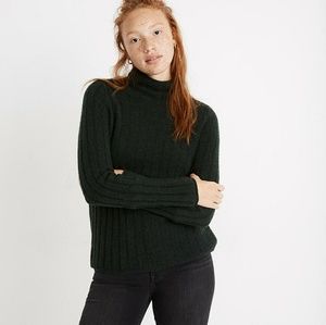 Madewell Evercrest Sweater Heathered Pine